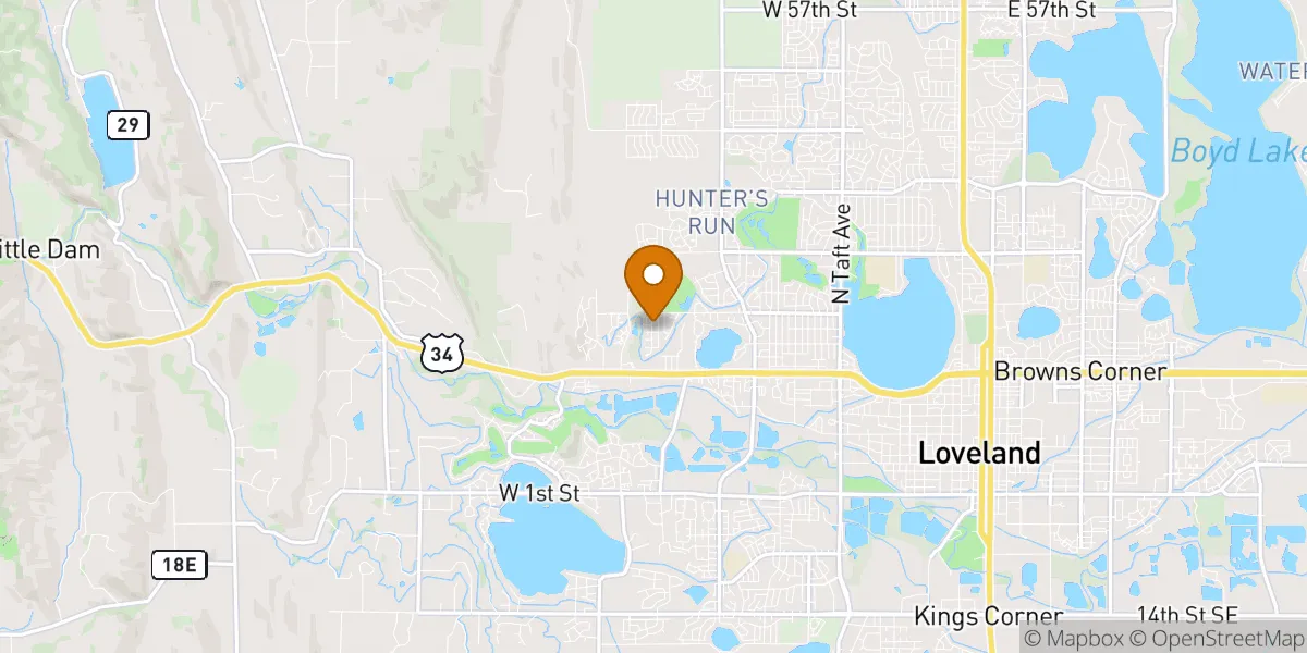  neighborhood map in Loveland, CO