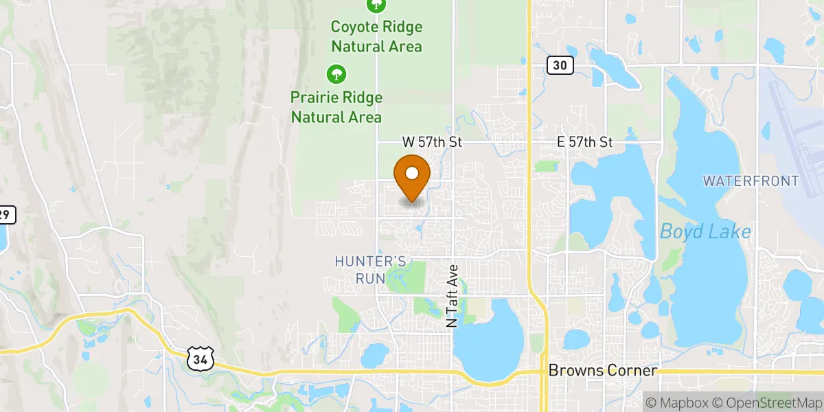  neighborhood map in Loveland, CO