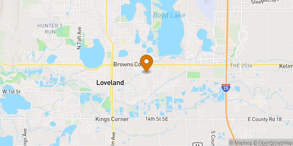  neighborhood map in Loveland, CO